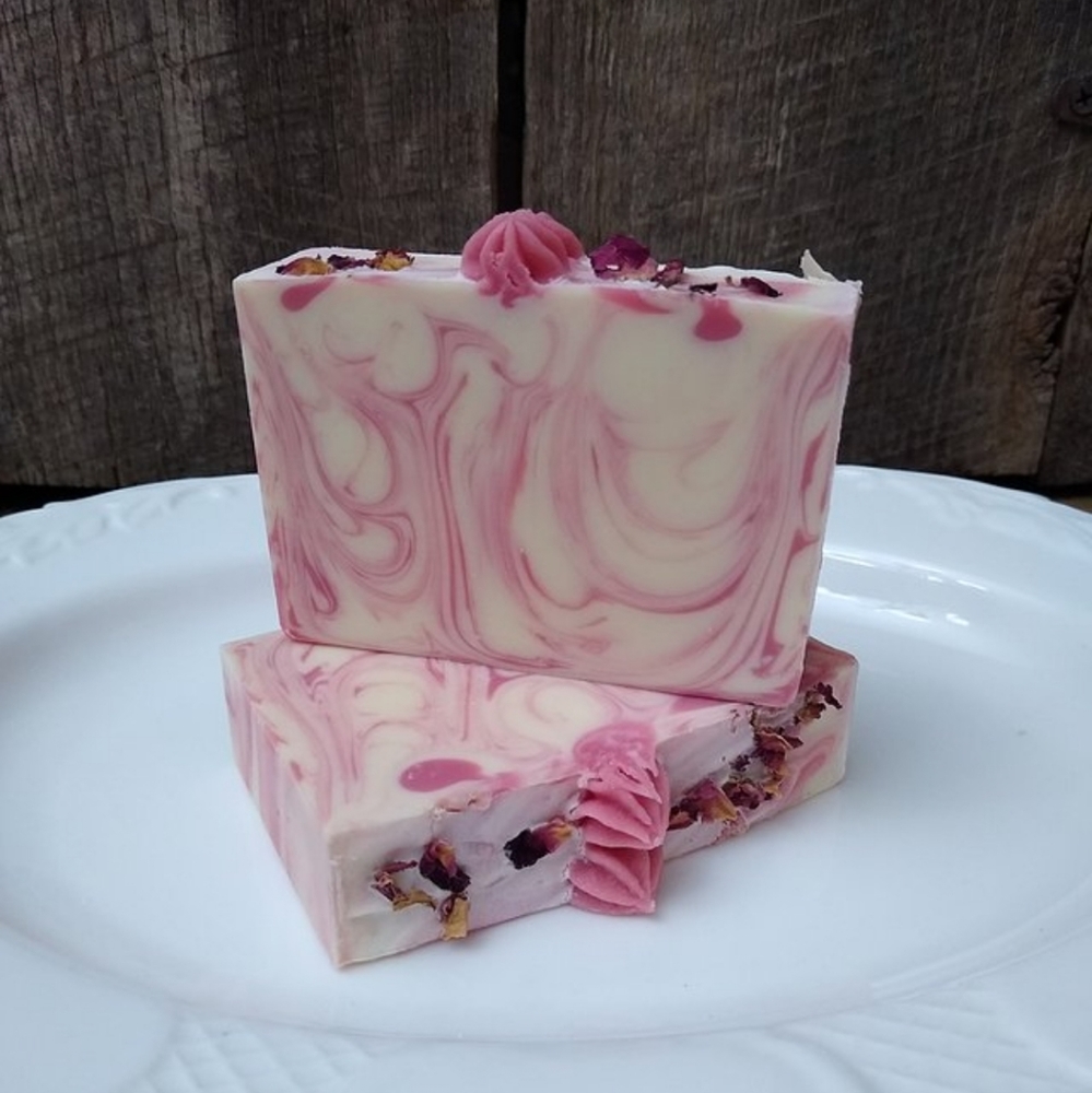 Rose Swirl Soap